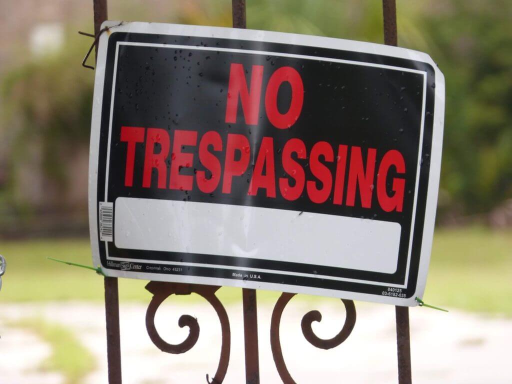 Criminal Trespass in California